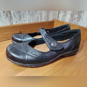 Rockport Cobb Hill Women's Petra Black Mary Jane Shoe Comfy Lightweight Size 7
